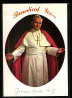 AK Papst Johannes Paul II. Mit Umhang  - Papas