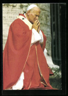 AK Papst Johannes Paul II. Im Stillen Gebet  - Papi