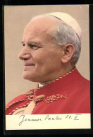AK Portrait Von Papst Johannes Paul II.  - Popes