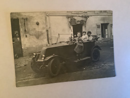 Automobile Voiture.carte Photo - Taxi & Fiacre