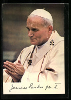 AK Papst Johannes Paul II. Bei Einem Gebet  - Papi