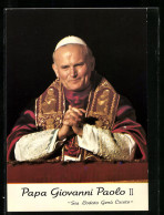AK Papst Johannes Paul II. Im Gebet  - Papas