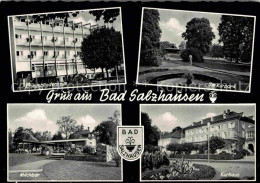 72798211 Bad Salzhausen Kurpark Kriegsblindenheim Milchbar Kurhaus Bad Salzhause - Sonstige & Ohne Zuordnung