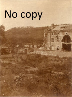 PHOTO ALLEMANDE KB IR14 - LES RUINES DE APREMONT LA FORET PRES DE SAINT MIHIEL MEUSE - GUERRE 1914 1918 - War, Military