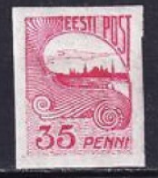 1920. Estonia. Tallinn Skyline. 35 P. MH. Mi. Nr.16 - Estonie