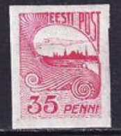 1920. Estonia. Tallinn Skyline. 35 P. MH. Mi. Nr.16 - Estonia