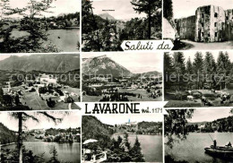 72797232 Lavarone Ruine Panorama See Angler  Lavarone - Altri & Non Classificati