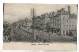 Anvers Ou Anwerpen (Belgique, Anvers) : Les Voies De Chemin De Fer Du Quai Plantin En 1905 (animé) PF - Antwerpen