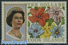 Cook Islands 1968 Stamp Out Of Set, Mint NH, Nature - Flowers & Plants - Otros & Sin Clasificación