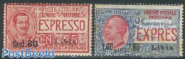 Italian Lybia 1922 Express Mail 2v, Mint NH - Libyen