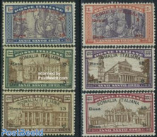 Italian Somalia 1925 Holy Year 6v, Mint NH, Religion - Religion - Sonstige & Ohne Zuordnung
