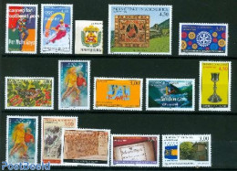 Andorra, French Post 1998 Yearset 1998, Complete, 15v, Mint NH, Various - Yearsets (by Country) - Neufs