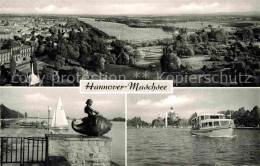 72796981 Hannover Maschsee Fliegeraufnahme Hannover - Hannover