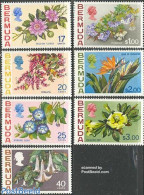 Bermuda 1975 Definitives, Flowers 7v, Mint NH, Nature - Flowers & Plants - Bermudes