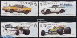 Isle Of Man 1988 Manx Ralley 4v, Mint NH, Sport - Transport - Autosports - Sport (other And Mixed) - Automobiles - Voitures