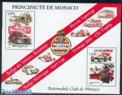 Monaco 2002 70th Rallye Monte-Carlo S/s, Mint NH, Sport - Transport - Autosports - Automobiles - Nuovi