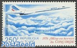 Chad 1976 Concorde 1v, Mint NH, Transport - Concorde - Aircraft & Aviation - Autres & Non Classés