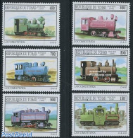 Chad 2000 Locomotives 6v, Mint NH, Transport - Railways - Otros & Sin Clasificación