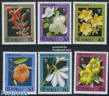 Tuvalu 1990 Flowers 6v, Mint NH, Nature - Flowers & Plants - Autres & Non Classés