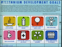 United Nations, New York 2009 Millennium Development Goals 8v M/s, Mint NH - Altri & Non Classificati
