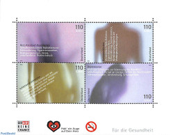 Germany, Federal Republic 2001 Health S/s, Mint NH, Health - AIDS - Health - Unused Stamps