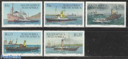 South Africa 1994 Haulage Ships 5v, Mint NH, Transport - Ships And Boats - Unused Stamps