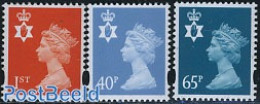 Great Britain 2000 North. Ireland, Definitives 3v, Mint NH - Autres & Non Classés