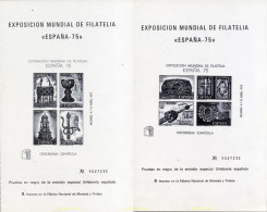 21861 MNH ESPAÑA 1975 ESPAÑA 75. EXPOSICION FILATELICA INTERNACIONAL - Unused Stamps