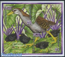Fiji 2007 Barred Winged Rail S/s, Mint NH, Nature - Birds - Other & Unclassified
