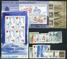 Greenland 2001 Yearset 2001 (15v+3s/s), Mint NH, Various - Yearsets (by Country) - Unused Stamps