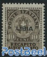 Italian Lybia 1941 Recapito 1v, Mint NH - Libyen