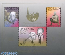 Slovenia 1998 Leon Stukeij S/s, Mint NH, Sport - Various - Olympic Games - Mills (Wind & Water) - Molens