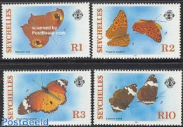 Seychelles 1987 Butterflies 4v, Mint NH, Nature - Butterflies - Andere & Zonder Classificatie