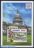 Uganda 1994 World Cup Football S/s, Stadium, Mint NH, Sport - Football - Autres & Non Classés