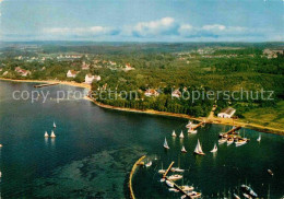 72796749 Gluecksburg Ostseebad Hafen Luftaufnahme  Gluecksburg (Ostsee) - Sonstige & Ohne Zuordnung