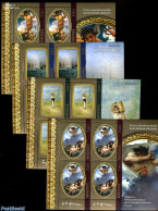 Romania 2011 Paintings From National Bank Of Romania 4 M/s, Mint NH, Transport - Ships And Boats - Art - Paintings - Ungebraucht