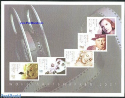 Germany, Federal Republic 2001 Film Actors S/s In Booklet, Mint NH, Performance Art - Film - Marilyn Monroe - Movie St.. - Neufs