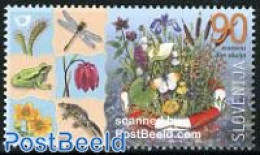 Slovenia 2000 World Environment Day 1v, Mint NH, Nature - Animals (others & Mixed) - Butterflies - Environment - Flowe.. - Protezione Dell'Ambiente & Clima