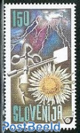 Slovenia 2000 Meteorology 1v, Mint NH, Nature - Science - Flowers & Plants - Meteorology - Climate & Meteorology