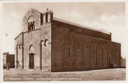 TERRANOVA PAUSANIA-SASSARI-CARTOLINA VERA FOTOGRAFIA-VIAGGIATA NEL 1939? - Sassari