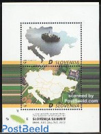 Slovenia 2002 Mediterranean Meeting S/s, Mint NH, Various - Maps - Geografía