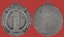 ** MEDAILLE  CHAMPION  -  ANDRE ** - Andere & Zonder Classificatie