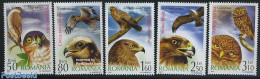 Romania 2007 Birds Of Prey 5v, Mint NH, Nature - Birds - Birds Of Prey - Owls - Ongebruikt