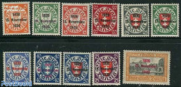 Germany, Danzig 1930 Overprints 11v, Mint NH - Otros & Sin Clasificación