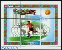 Ras Al-Khaimah 1970 World Cup Football Mexico S/s, Mint NH, Sport - Football - Ras Al-Khaimah