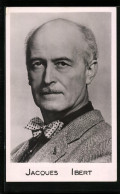 AK Portrait Von Jacques Ibert, Komponist  - Artistes