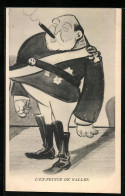 Pc L`Ex-Prince De Galles, Karikatur Des Königs Von England  - Royal Families