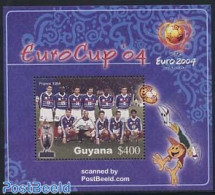 Guyana 2004 EC Football S/s, Mint NH, Sport - Football - Guyana (1966-...)