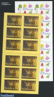 Slovenia 2003 Christmas S-a 2 Booklets, Mint NH, Religion - Christmas - Stamp Booklets - Christmas