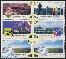 Palestinian Terr. 1999 Stamp Expositions 6v [++], Mint NH, Philately - Palestine